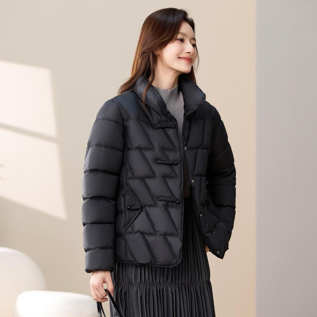 Herbst Winter Verdicken Warmer Parka Damen Lässig Süß Einfarbig Große Tasche Lockere Jacken Oberbekleidung