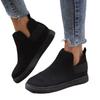 Large size women's shoes 2025 autumn and winter new flat bottom inner height increase elastic casual sports board shoes single shoes women