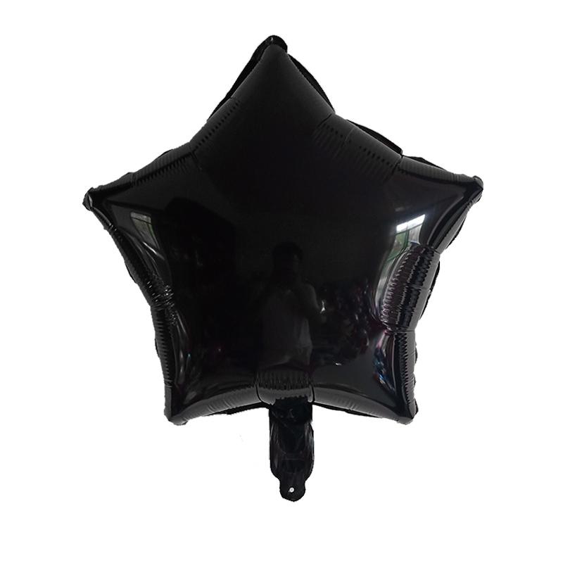 10pcs 18inch Gold Silver Foil Helium Star Balloon Wedding Decoration Baby Shower Kids Birthday Party Pure Air Globos Supplies