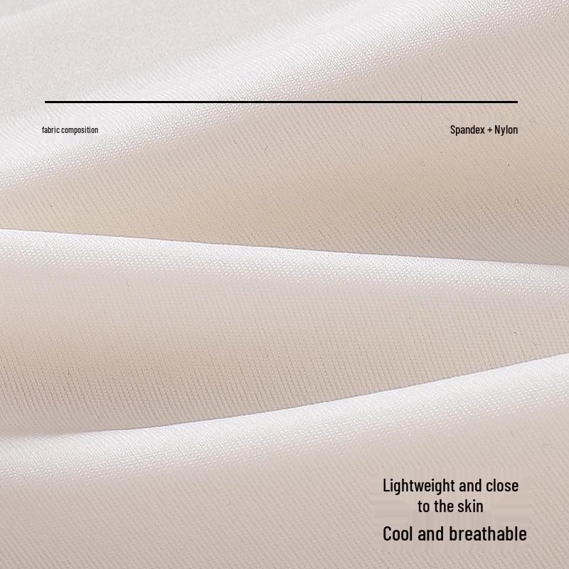 Kräuter-Kamelie Cool Summer Nahtloser Spaghetti-Träger-BH für Damen