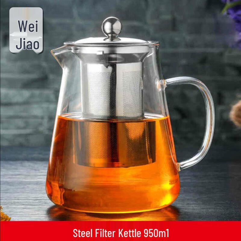 Wei Yi High Borosilicate Glass Teapot