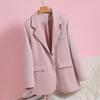 2025 Spring & Autumn Fashion Women's Single-Breasted Versatile Suit Jacket