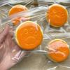[J] 1Pcs Handmade Cake Food Grade Silicone Creative Decompression Artifact Gift Slow Rebound Decompression And Kneading Toy