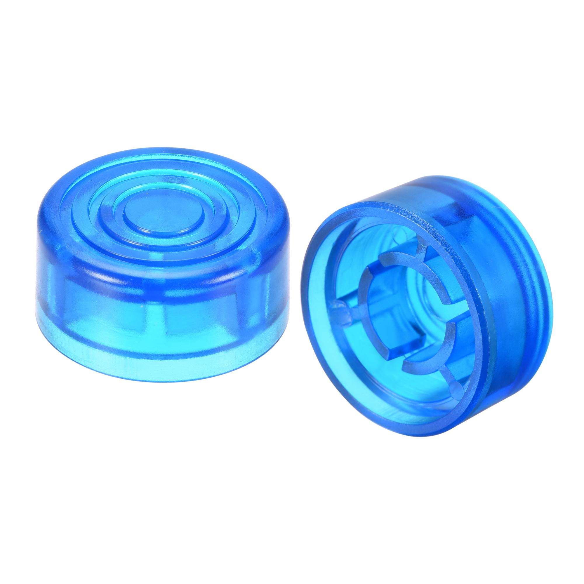 

Guitar Footswitch Top Cover Effect Pedal Cap for Electric Guitar, Pack of 5 світло-синій колір