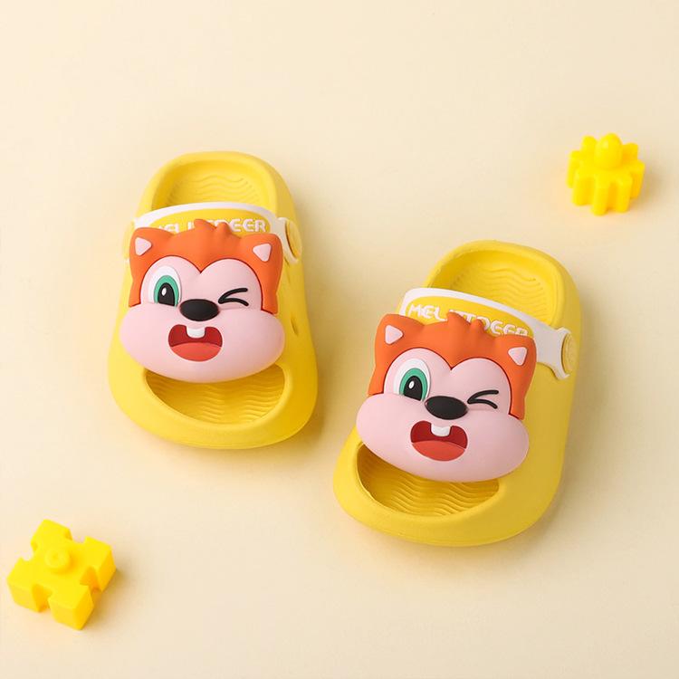 Pantuflas Cartoon Child Slippers Summer Cute Girl Sandals Anti Slip Boy House Shoe Breathable Child Shoe Flip Flops Zapatos Niña