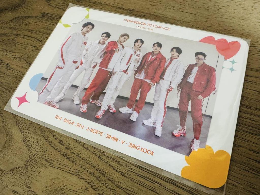 [USED] BTS PTD WEVERSE Bonus Framed Card