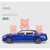 1/24 Benz E-Class E300 L Alloy Car Model Diecast Toy Metal Vehicles High Simulation Sound And Light Pull Back Toy Car Collection Gift