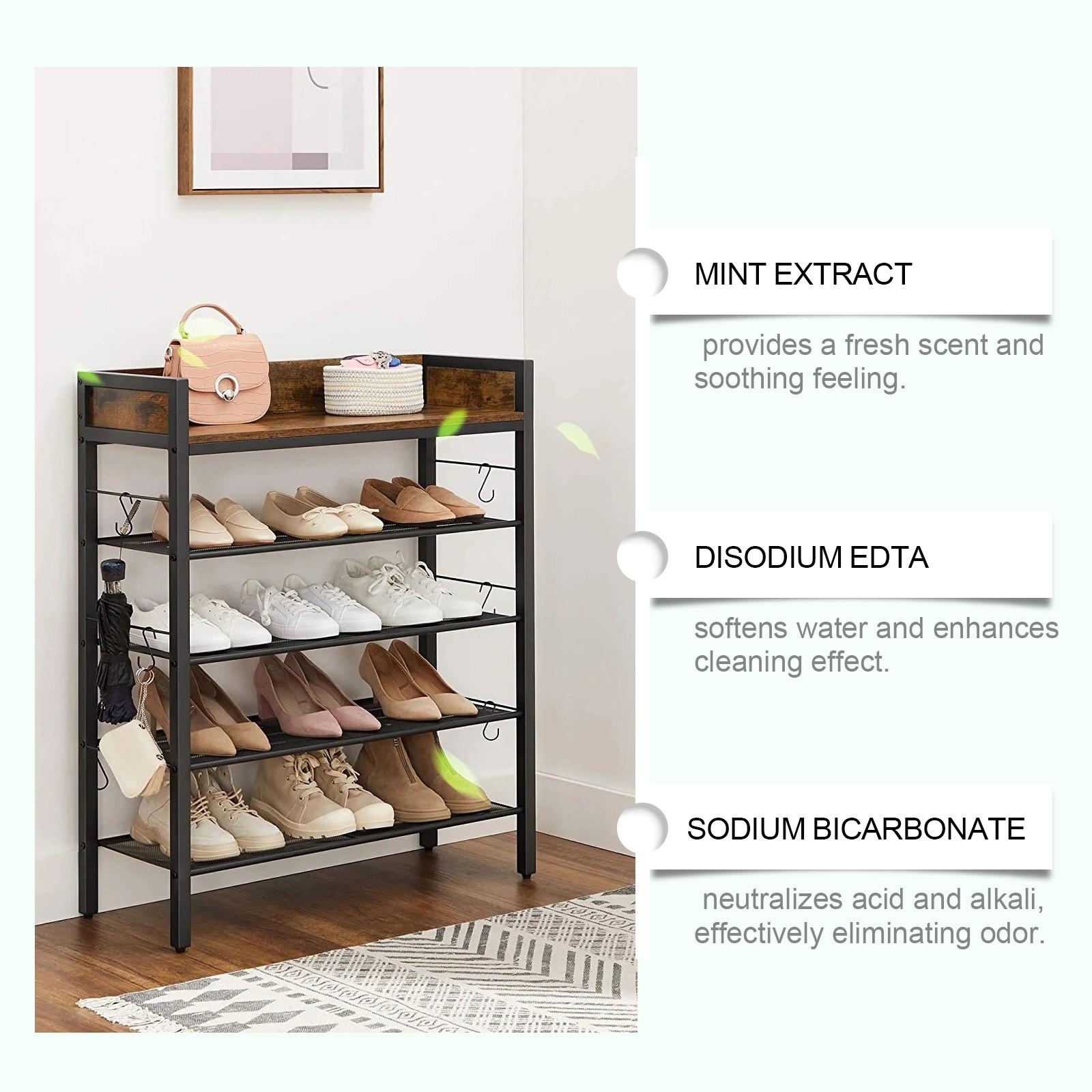 Дезодорант-спрей для обуви и носков Fresh Cleaning Shoes Shoe Rack Socks Deodorant 100 мл — фото 6