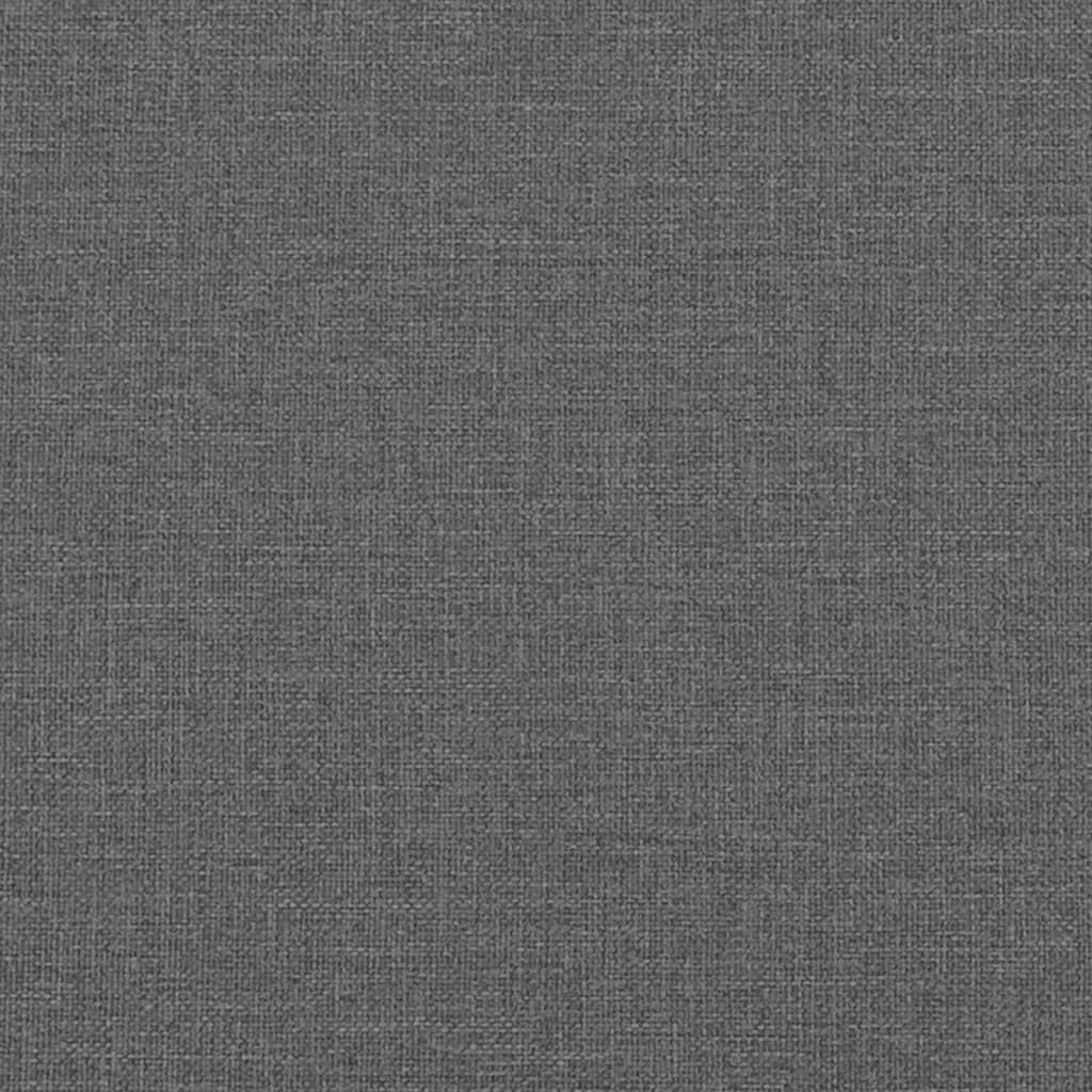Vidaxl Rama Łóżka Bez Materaca, Ciemnoszara, 80X200 Cm, Obita Tkaniną