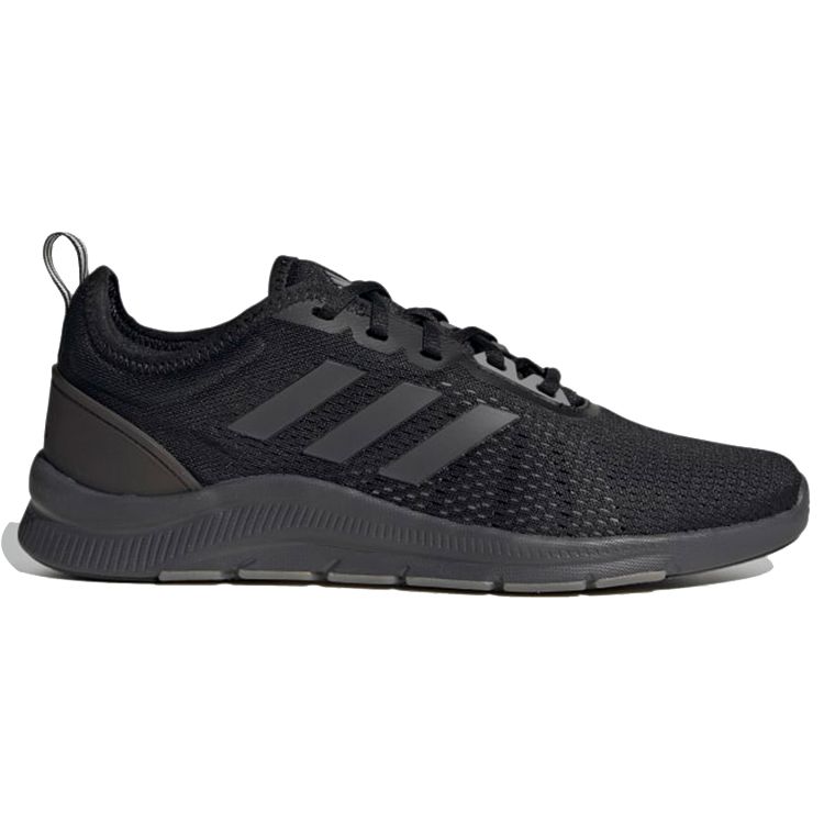 Adidas Asweetrain Comfortable Soft Breathable Shock Absorbing Low Top Training Running Shoes Men Sneaker Black Gray FW1662