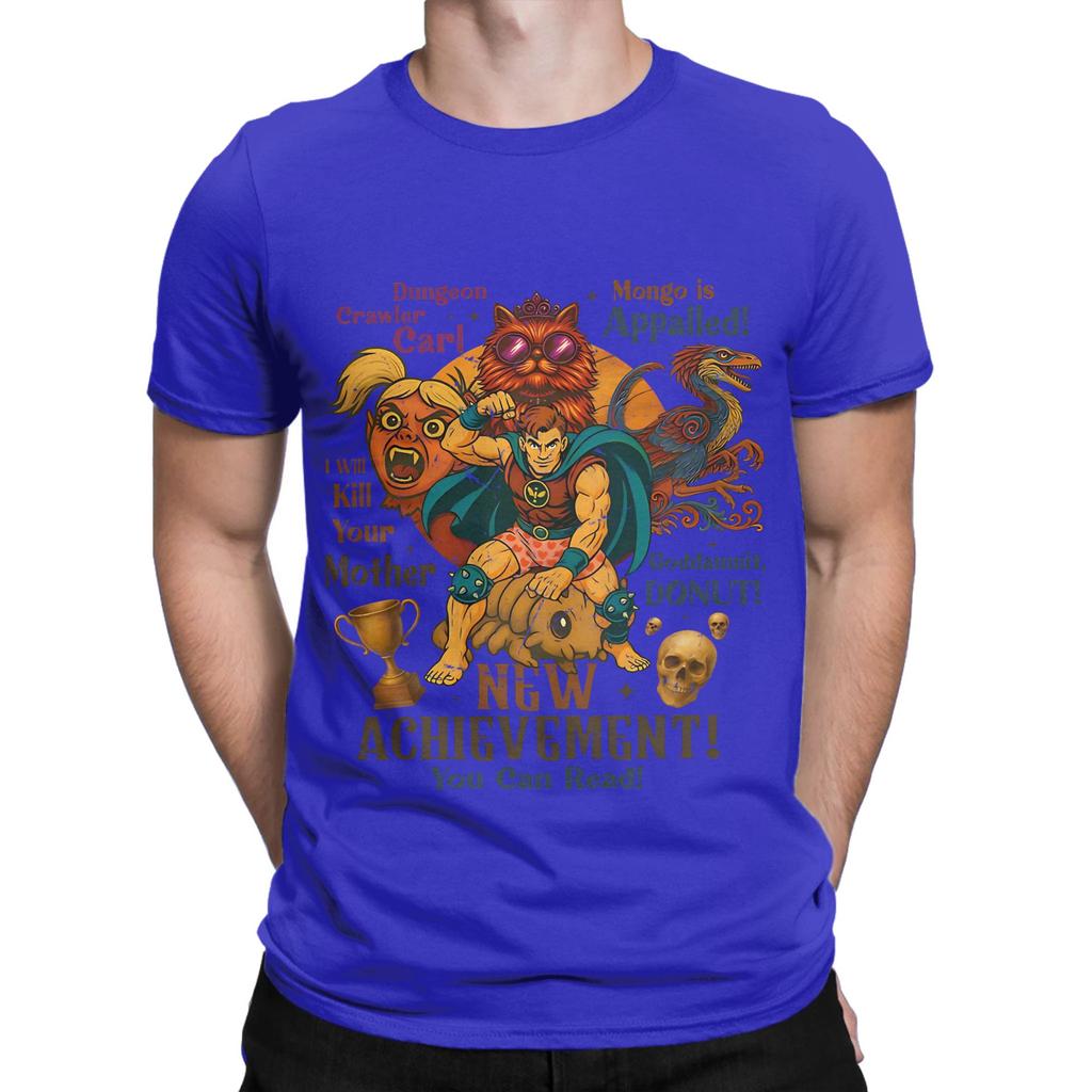 Dungeon Crawler Carl Retro Bookish Novelty 100 Cotton TShirt Dungeon Crawler Carl Tees Tops For Unisex