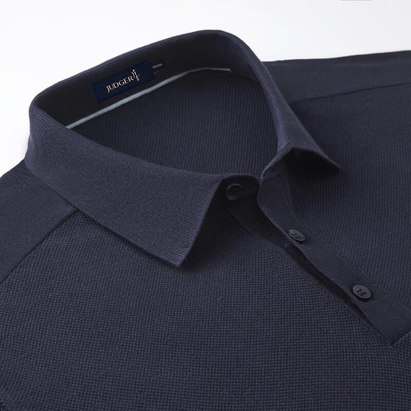 Judger Men's Breathable Linen-Cotton Blend Polo Shirt