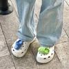 2Pcs Colorful Shoe Decoration Cute Mini Shoes Charms Adult Kids DIY Detachable Shoe Buckle Shoe Accessories