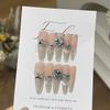Pure Handmade White Nude New Side Light Smile French Boutique K9 Manicure Wearer