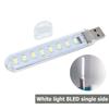 Mini přenosná USB LED knižní lampa DC5V ultra jasná čtecí knižní stolní lampa 3LED 8LED světla pro power banku PC notebook notebook