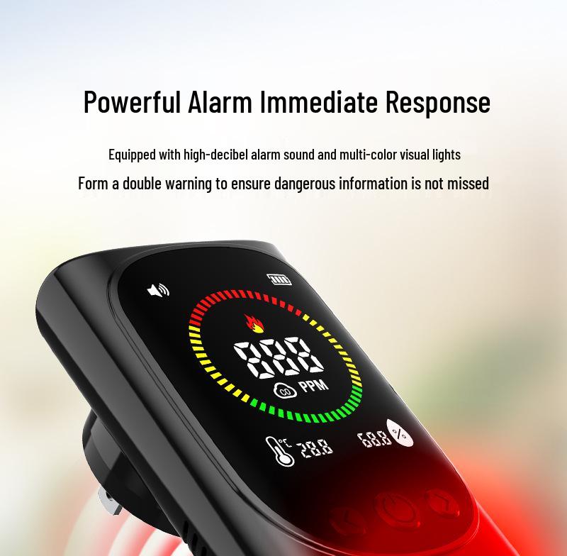 Siheyuan Carbon Monoxide Detector for Home and Outdoor Camping