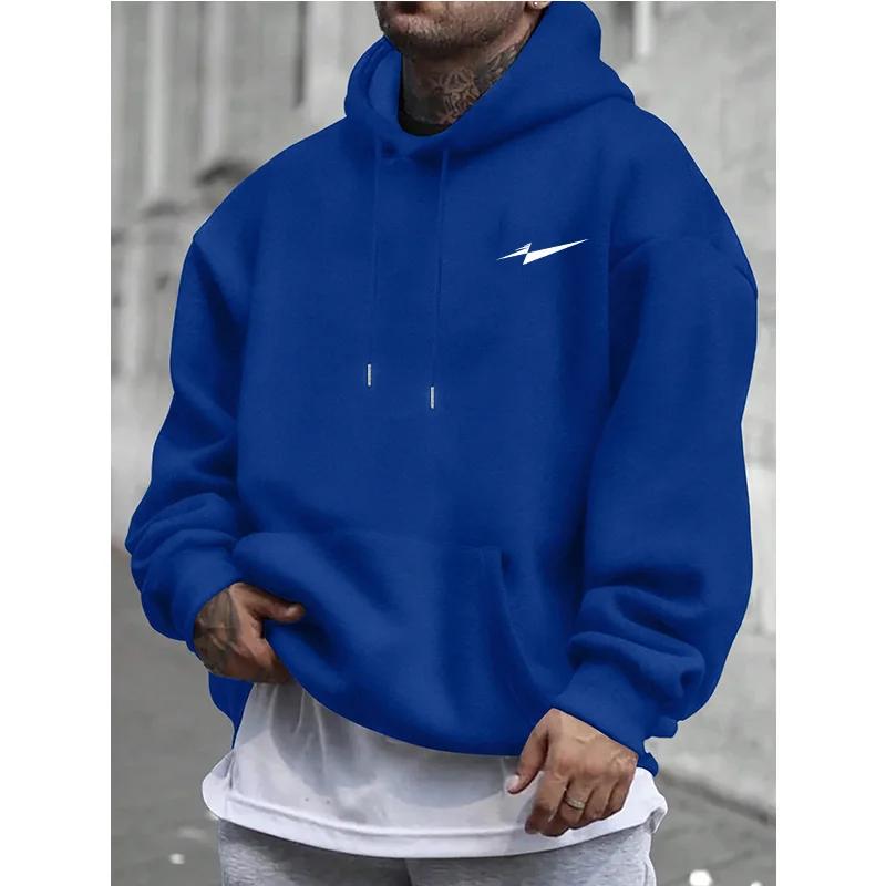 Hot Sales Men's Sweatshirts Print High Quality Long Sleeves Casual Man Popular Top Sports Clothing Pullover Jogging Daily