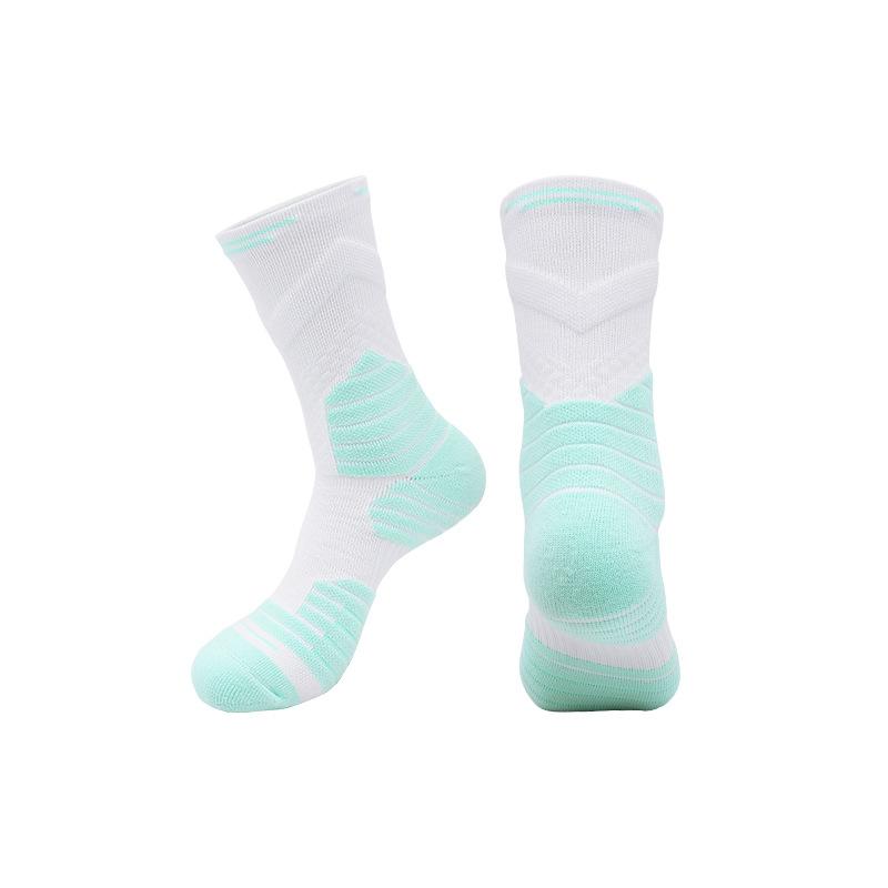 Adult Basketball Socks Actual Training Socks Children Towel Bottom Sweat Absorbing Shock Non-Slip Sports Socks Men