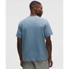 Lululemon Zeroed In Short Sleeve Shirt Steel Blue