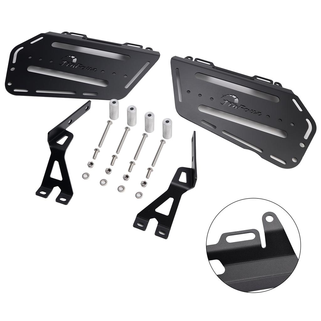 Luggage Rack Side Saddle Bag Mount Bracket For Yamaha Tenere Xtz 700 2019-2024