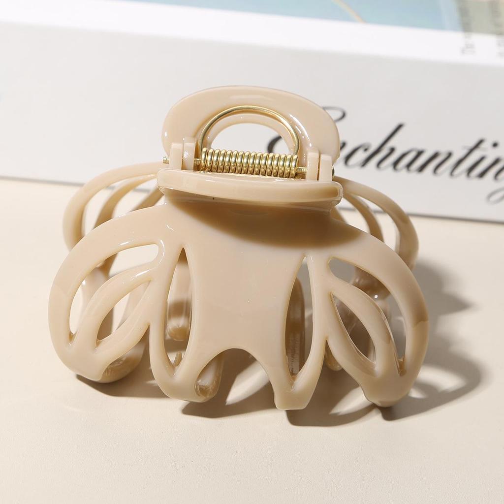 2026 Summer Medium Hairpin: Elegant High-End Shark Clip for Women's Bun