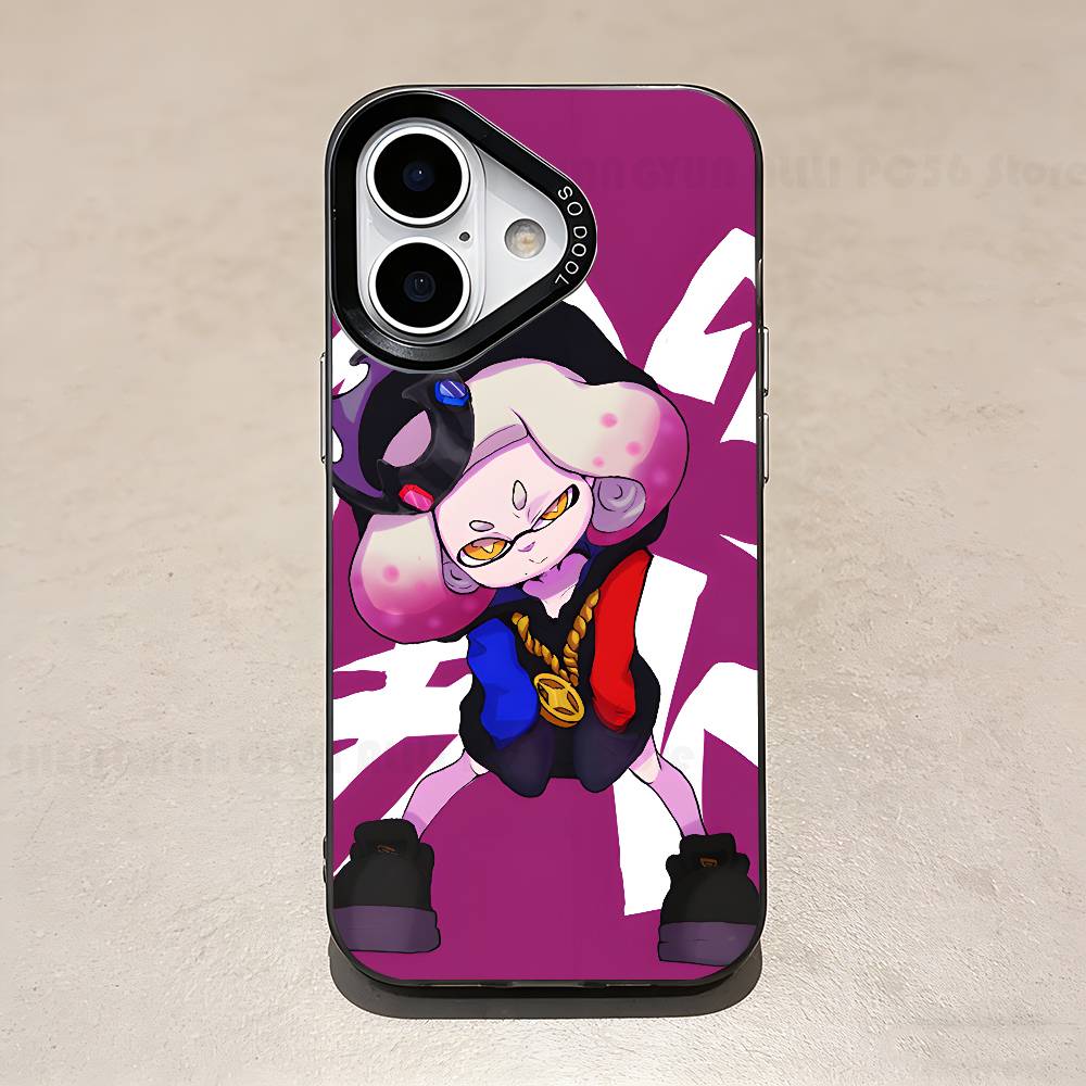 

Splatoon Agent Pearl Inkling Case For IPhone 11 12 13 14 15 16 17 Pro Max XS X XR Cover iPhone15