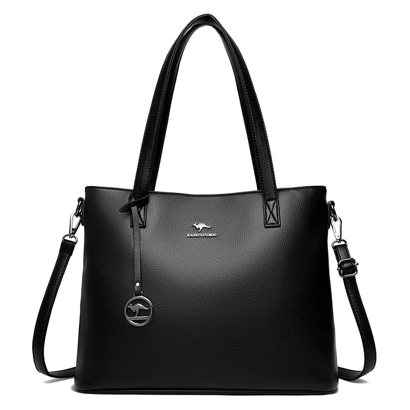High Quality Soft Leather Shoulder Bags Luxury Handbag Women Bag Designer Fashion Female High-Capacity Tote Messenger Handbags