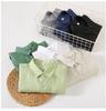 Camicia da Uomo a Maniche Lunghe in Lino Bianco – Traspirante, Casual, Stile Coreano per Primavera/Estate