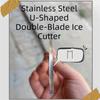 Stainless Steel Figure Skate Blade 253/290MM Skate Shoes Blade Ice Skating Blade  Winter Sports