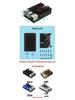 Raspberry Pi 4B/3B+ Robustes Aluminiumgehäuse mit Dual-Lüfter-Kühlkörper