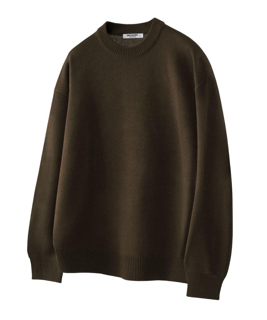 UNTAPPED STUDIO Oversized Hazzi Round Knit 6 Colors (Type A)