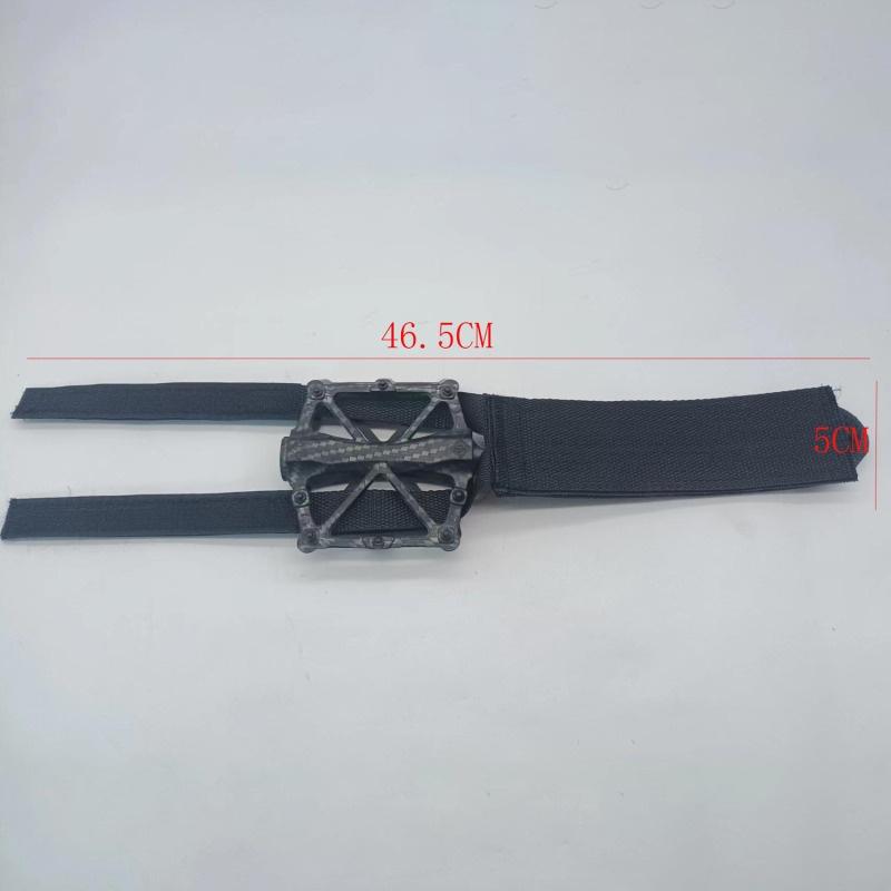 Curele pentru pedale de bicicletă Clip din nailon pentru degete Cureaua pentru picior Pedale adezive pentru biciclete Piese de biciclete de drum cu roată fixă ​​Accesorii MTB