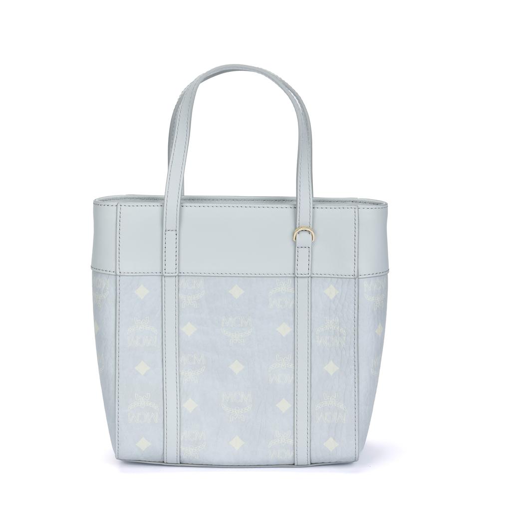 MCM Aren Visetos Mini Tote Bag Pink MWPDSTA01FP001