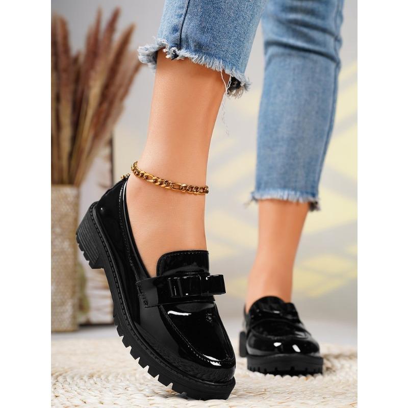 2025 New Fringed Mid-heel Retro Lofu Shoes