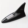 Universal Car Shark Fin Antenna with Solar Energy Led Warning Light Auto Radio Signal Aerial Roof Anticollision Safety Lights
