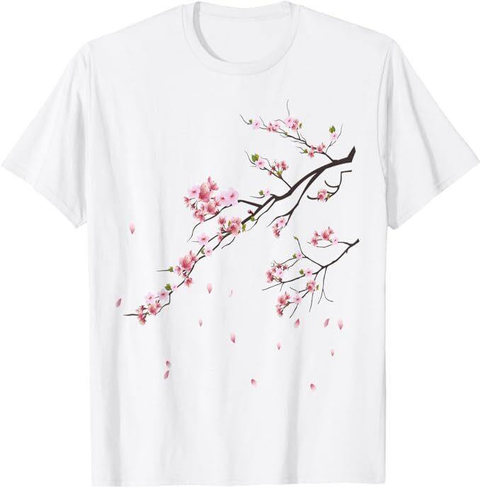 Sakura Cherry Blossom Tree T-Shirt T-Shirt M
