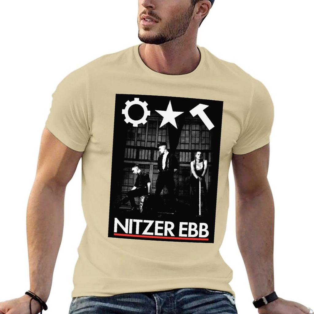 Nitzer Ebb T-Shirt Street Wear Cheap Stuff T Shirts for Men Pack