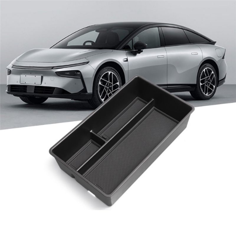 Car Organizer Tidying Storage Box Tray For Xpeng P7+ 2025-2025 LHD Central Storage Box