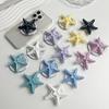 Resin Simulation Starfish Mobile Phone Stand Magesafe Magnetic Phone Holder And Ordinary Sticker Styles Socket Grip 5