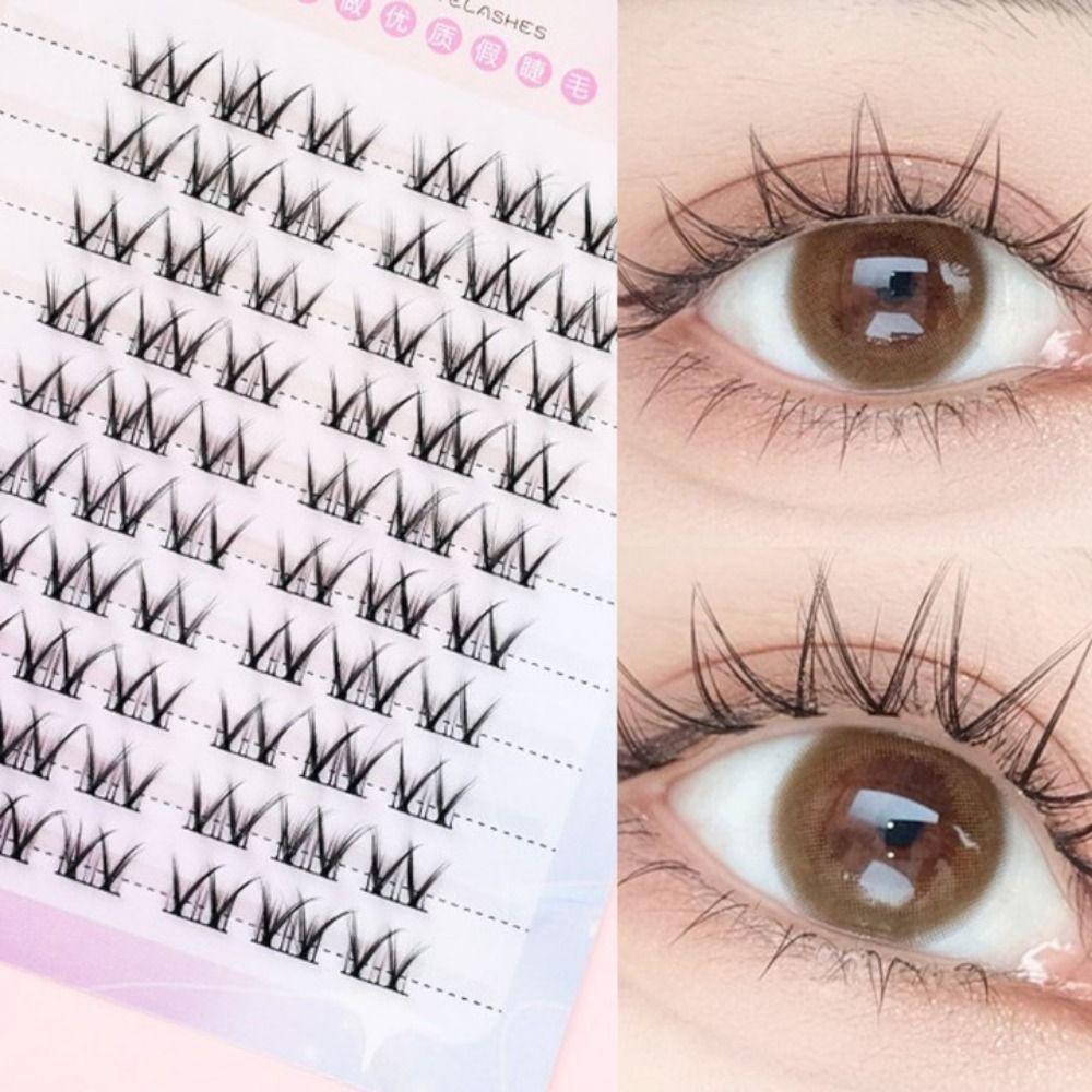 

Натуральные индивидуальные накладные ресницы, кластерные ресницы, накладные ресницы, новый инструмент для наращивания ресниц для женщин