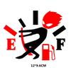 Car Sticker Hot Girl Car Pull Fuel Tank Stickers Cool Car Waterproof Sticker Pull Fuel Consumption Decal for Car Accessories
