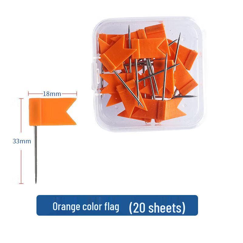 Pucheng Creative Colorful Flag Map Pushpins