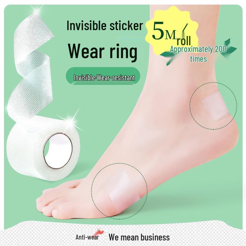 High Heel Anti-Slip Invisible Foot Patch - Individual Roll Packaging