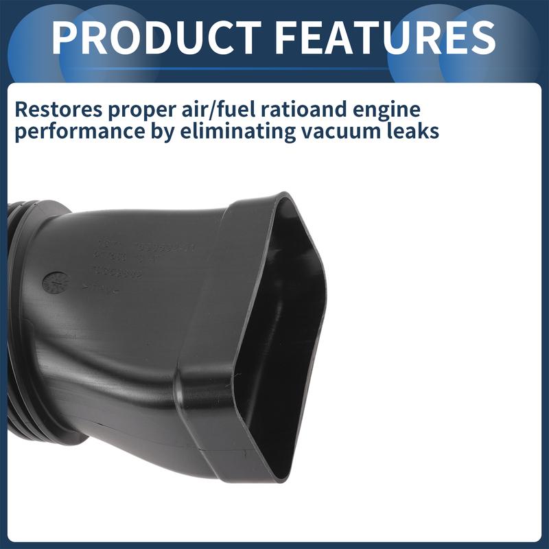 X Autohaux Engine Air Intake Hose for BMW 528i 11-16 Air Cleaner Intake Hose No.13717590592