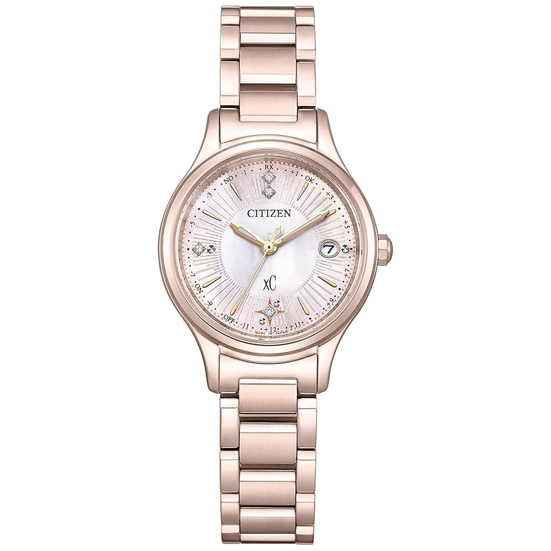 

[Citizen] watch cross sea Eco drive radio clock waterproof Sakura pink Limited model morning sun ES9497-61X ladies pink