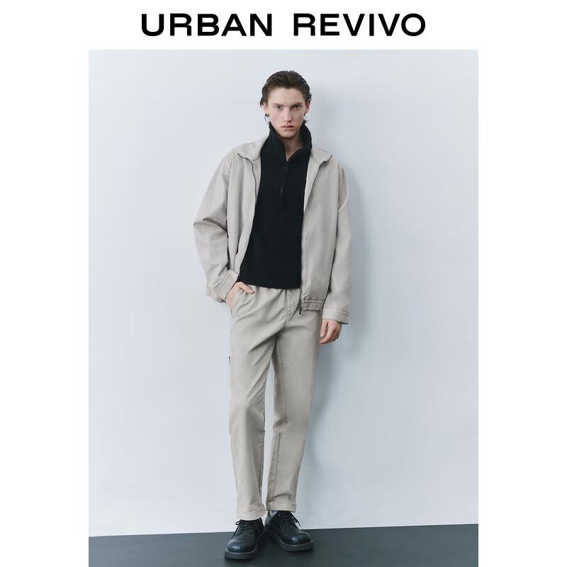 

UR Men s Elastic Waist Washed Tapered Jeans 31