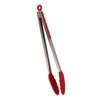 Kitchen Tongs Silicone Stainless Steel Heat Resistant Anti Slip Food Serving Tongs for Baking