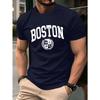 Cotton Printed Men's Fashion Loose Top Casual T-Shirts Men’s