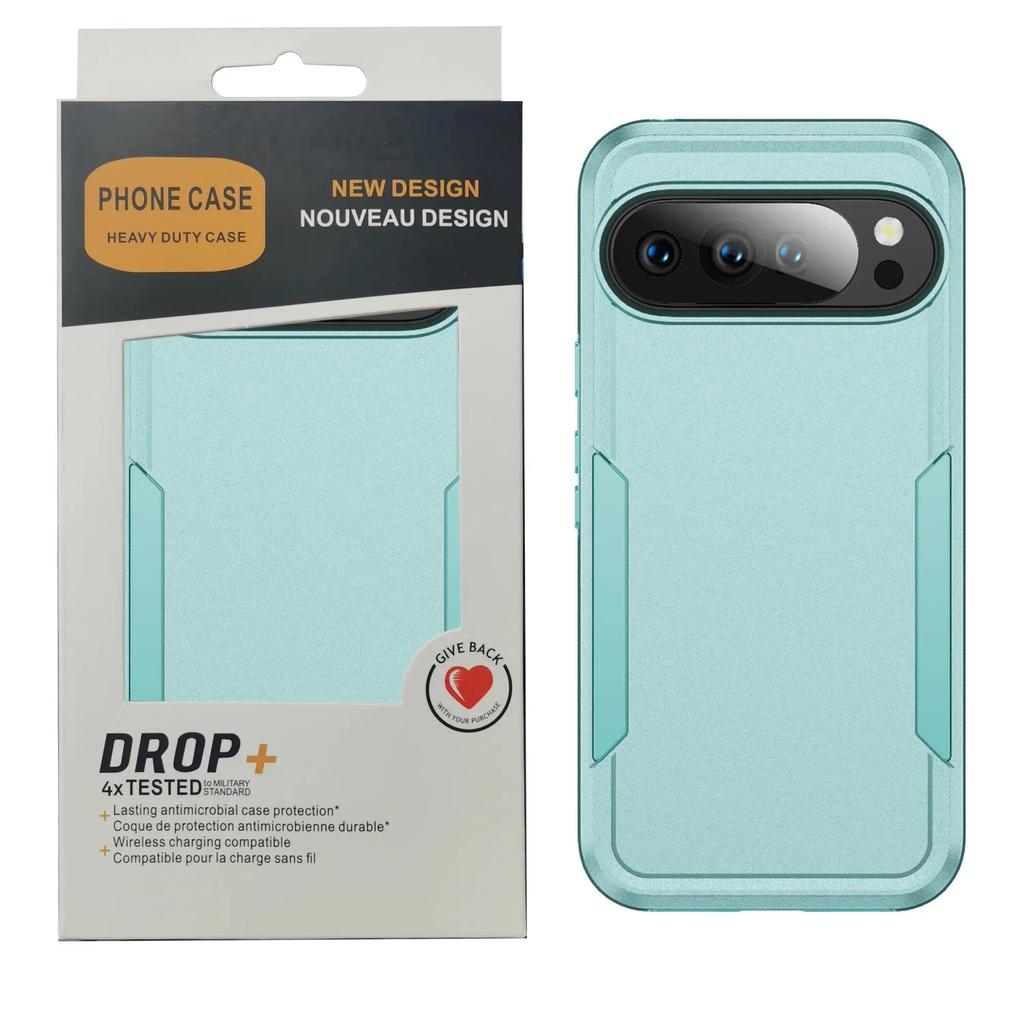 Heavy Duty Military Hybrid Dual Splicing Color Layer Case for IPhone 17 Air 16E 15 14 13 12 11 Pro Max Plus Rugged Armor Shockproof Hard Protect Cover