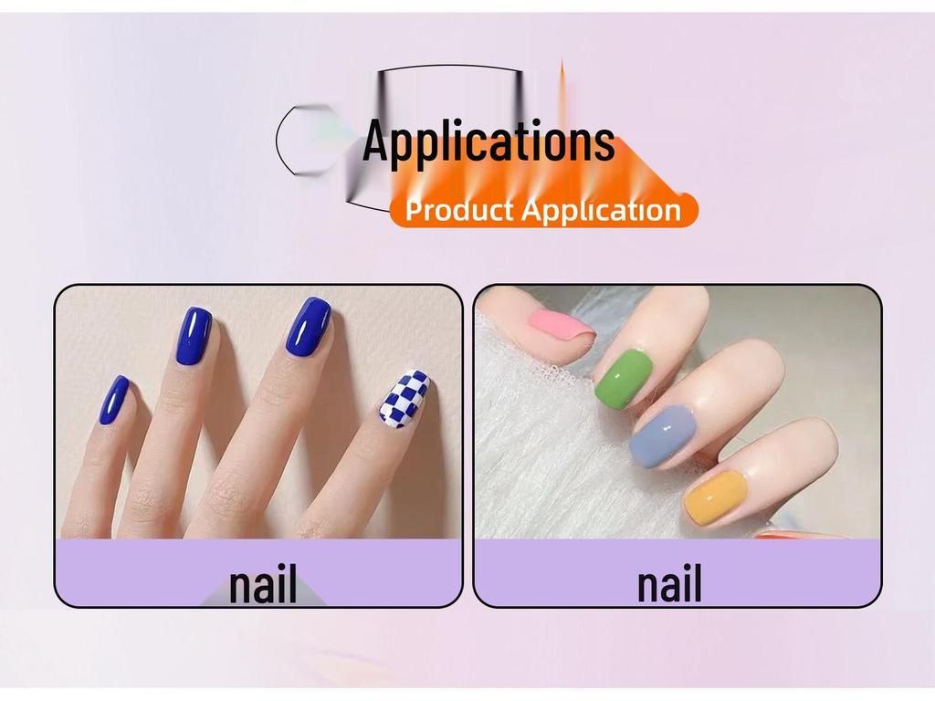 Odorless High-Gloss Water-Resistant Peelable Nail Polish with Excellent Adhesion and Toughness